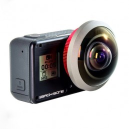 Back-Bone H7Pro modified camera with Entaniya 250 degree lens