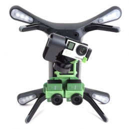 3DR Solo Mapir Dual Tilt Mount on drone