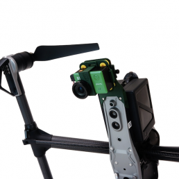 DJI Inspire 2 Mapir Single Tilting mount on drone