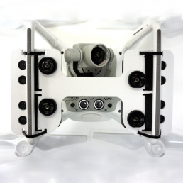 DJI Phantom 4/3 Mapir Quad mount on drone